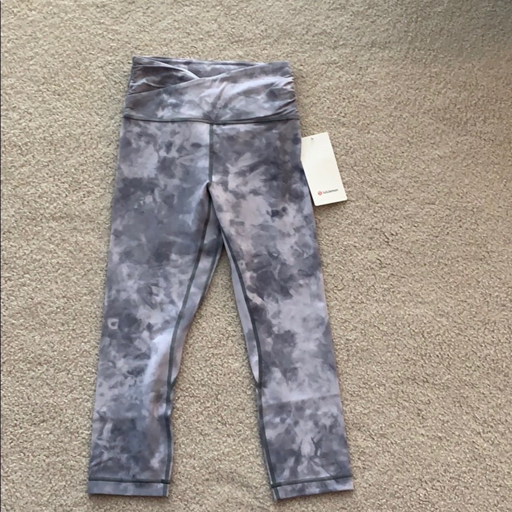 Align HR Crop 21” cross waist Lululemon